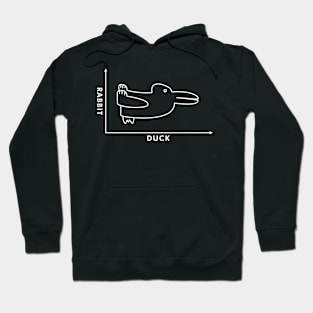 Duck Bunny Graph Hoodie